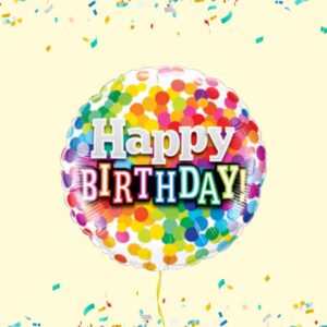 Ballon happy birthday