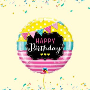 Gefeliciteerd helium ballon