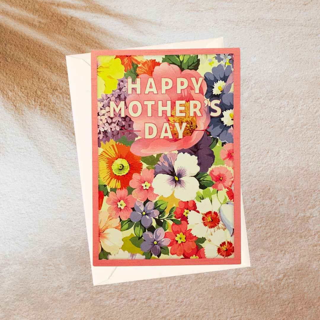 Fijne moederdag kaart