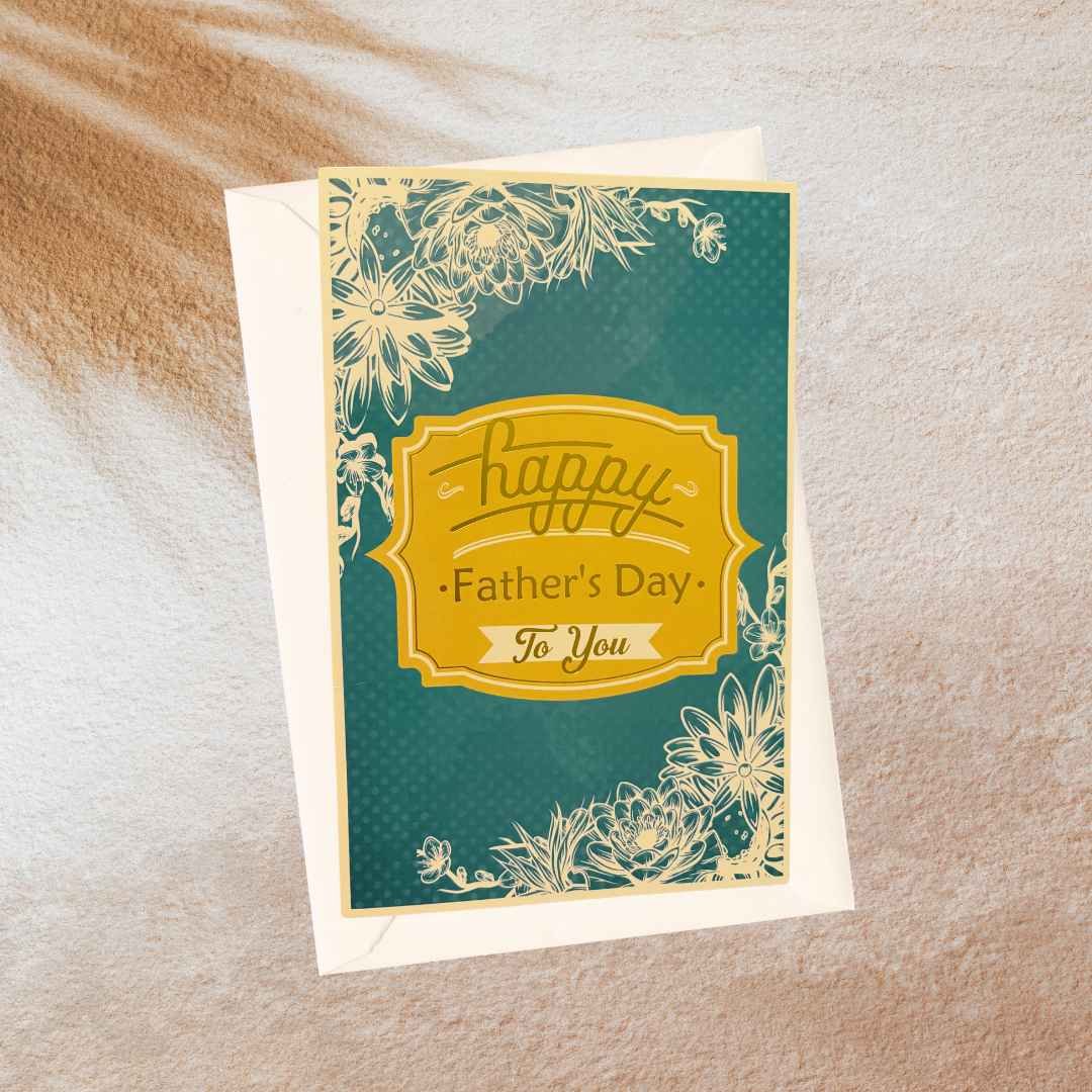 Fijne vaderdag kaart