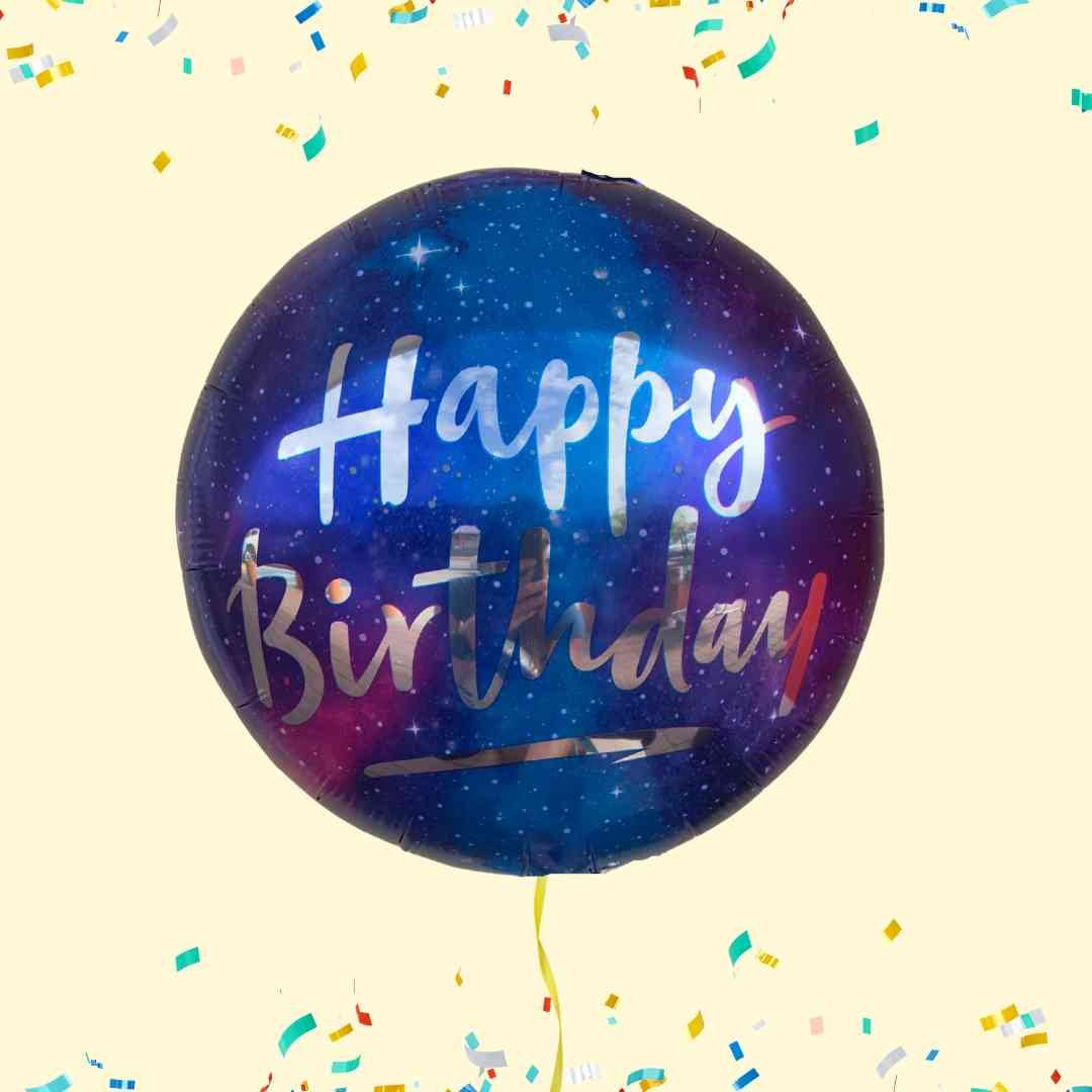 Helium ballon happy birthday